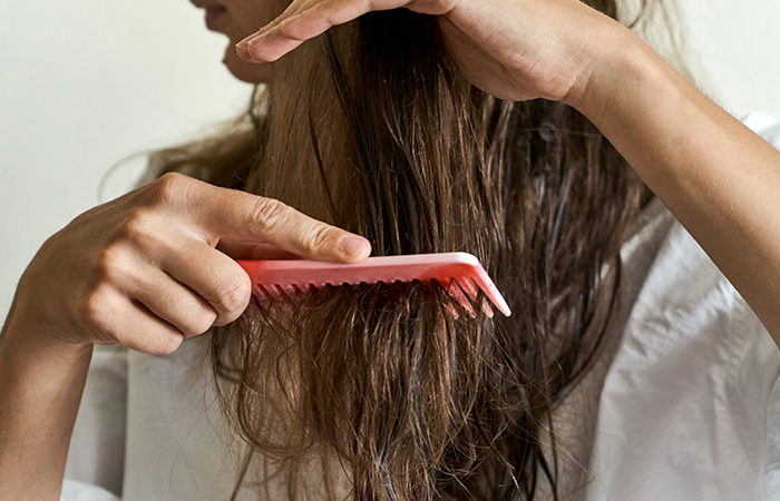 Don't Comb Through Wet Hair