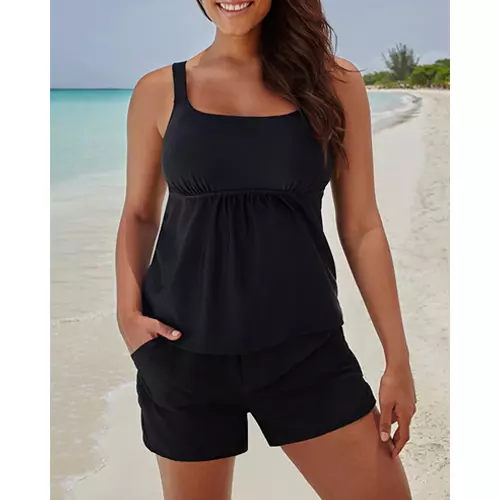 FULLFITALL Womens Plus-Size Swimsuit