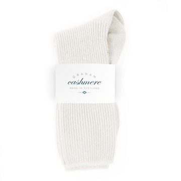 Graham Cashmere Women's Pure Cashmere Bed Socks