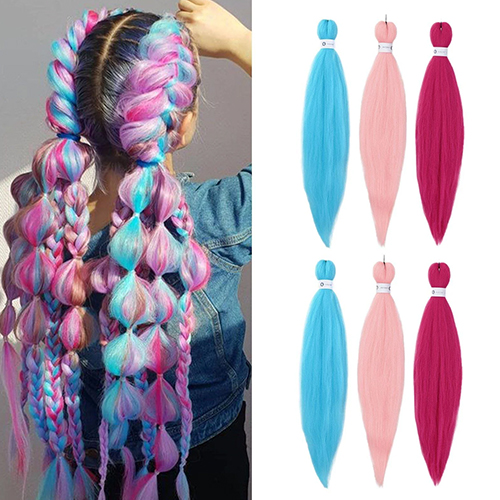 Multicolor Metal Snap Hair Clips