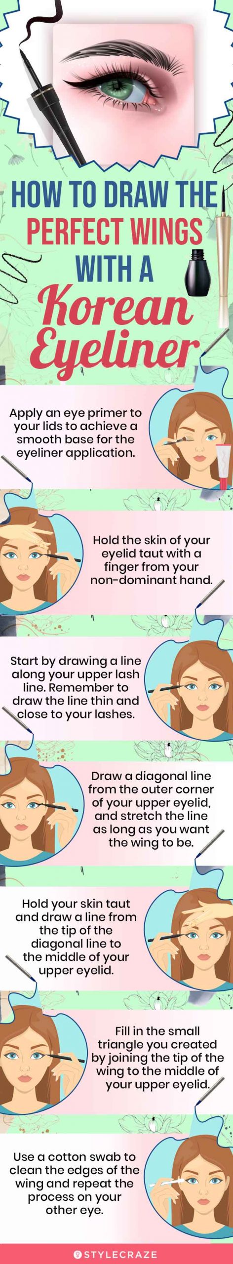 How To Draw The Perfect Wings With A Korean Eyeliners
