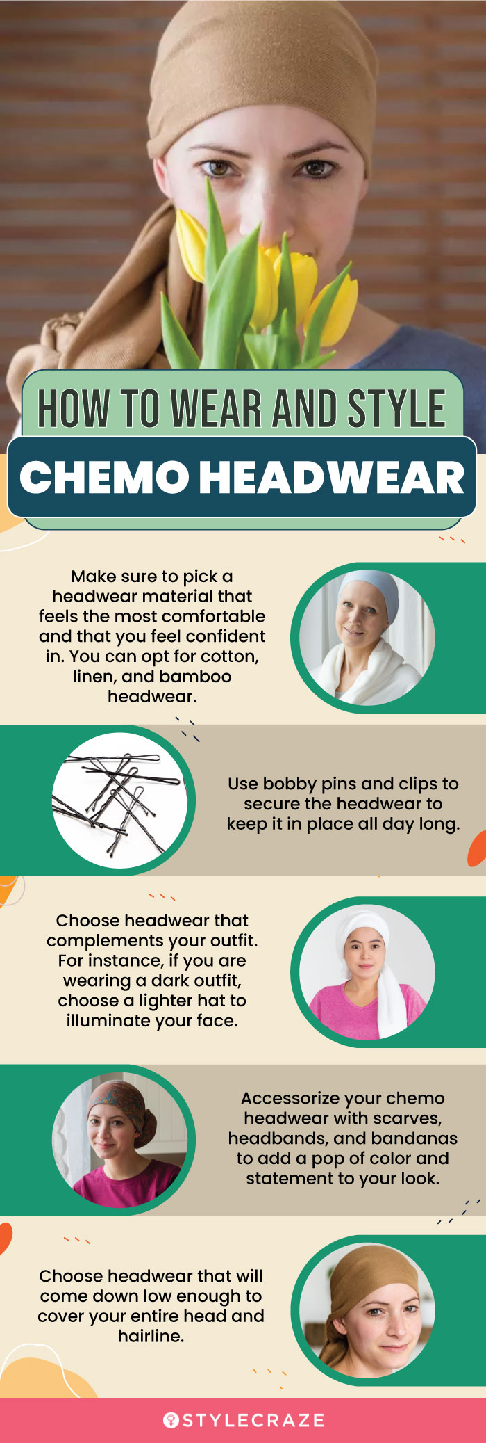 How To Wear And Style Chemo Headwear