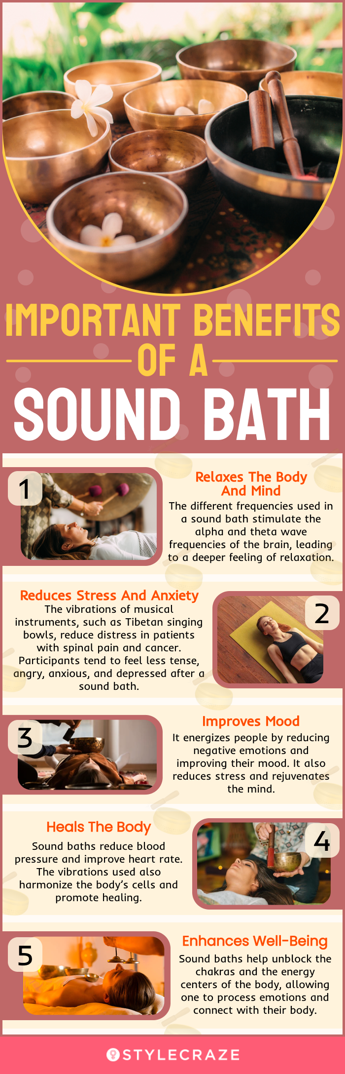 important benefits of a sound bath (infographic)