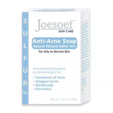 JOESOEF SKIN CARE Anti-Acne Soap With Natural Volcanic Sulfur 10%