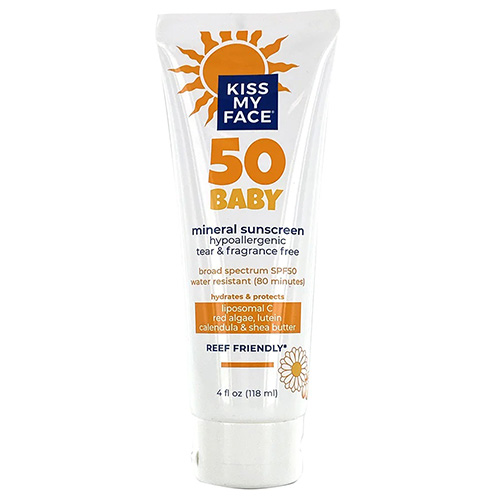 Kiss My Face Baby's First Kiss Sunscreen Lotion SPF 50