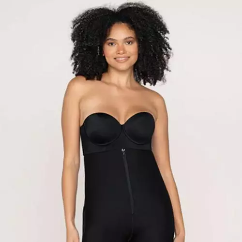 Leonisa Strapless Tummy Control Bodysuit