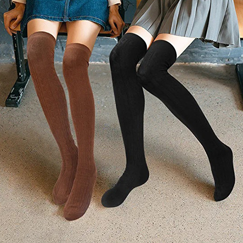 Loritta’s Thigh High Socks for Women