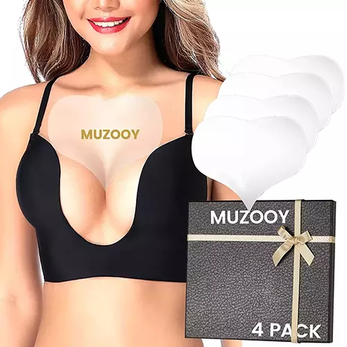 Muzooy 4 Pack Chest Wrinkle Pads