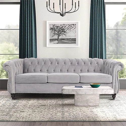 NOSGA Large Sofa, Modern 3 Seater Couch
