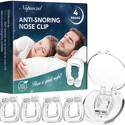Nopunzel Magnetic Anti Snoring Nose Clip