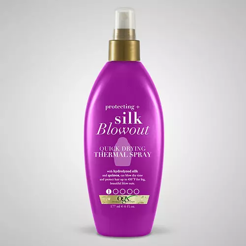 OGX Protecting + Silk Blowout Quick Drying Thermal Spray