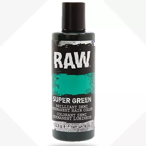 RAW Super Green Semi-Permanent Hair Color