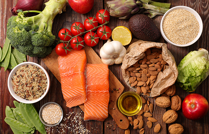 Runner’s diet includes wholesome, nutrient-dense foods