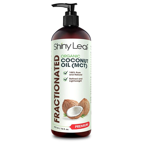Shiny leaf Fractionated Coconut Oil