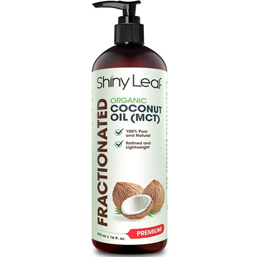 Shiny Leaf Organic Fractionated Coconut Oil