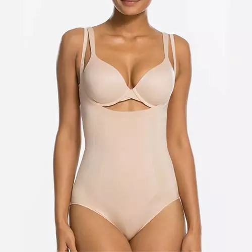 SPANX Oncore Open-Bust Panty Bodysuit