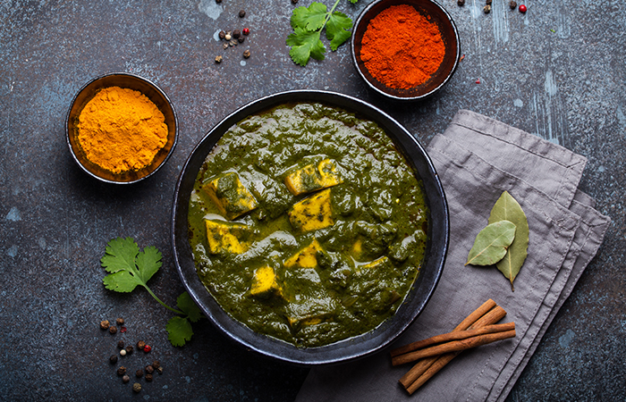 Spinach curry