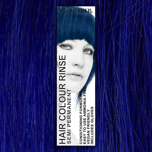 Stargazer Blue Black Semi Permanent Hair Dye