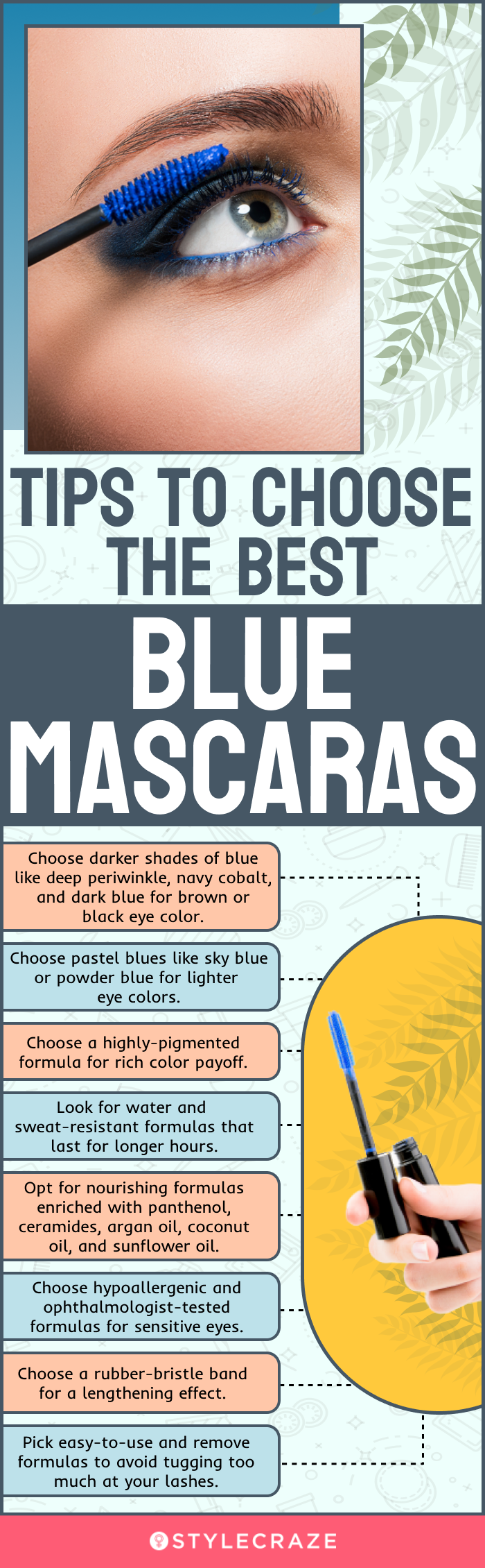 Tips To Choose The Best Blue Mascaras