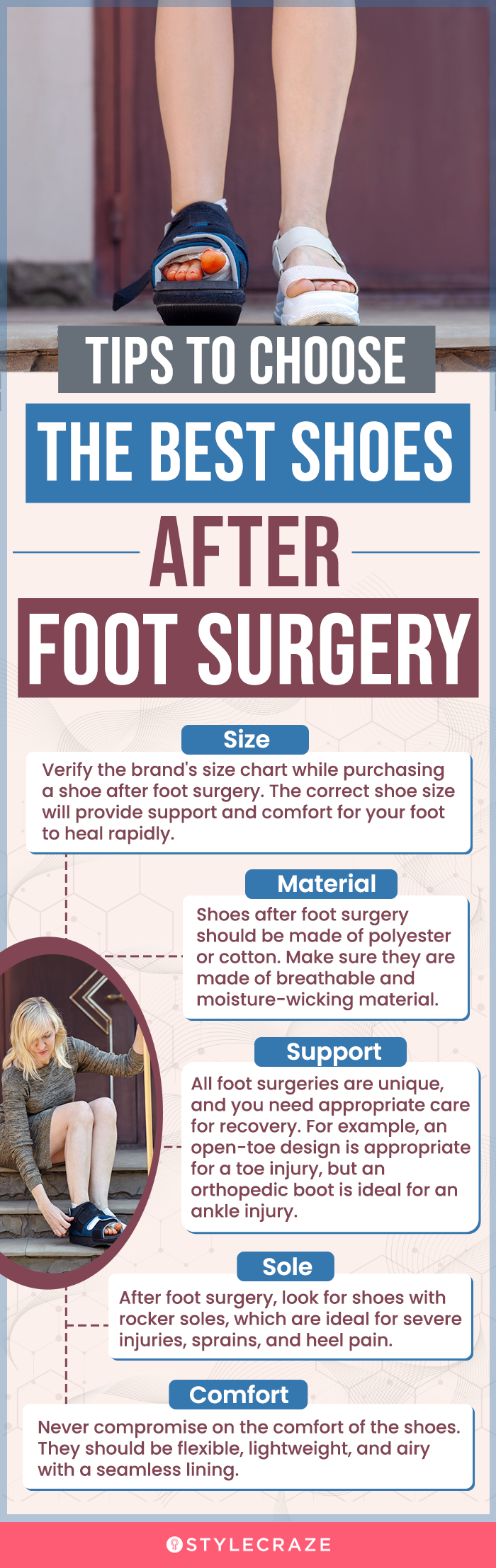 Shoes to wear hot sale after toe surgery