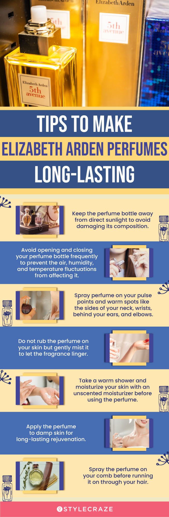 Tips To Make Elizabeth Arden Perfumes Long Lasting (infographic)