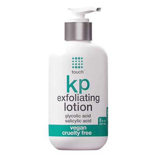 Touch Keratosis Pilaris Exfoliating Skin Body Lotion- With 12% Glycolic Acid And AHA & BHA