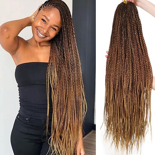 Get the Perfect Bohemian Look with 20 Inch Goddess Box Braids Curly End  Hair Extensions