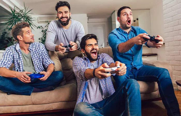 Video game party as a 20th party idea for him