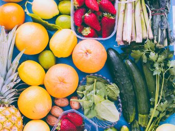План объемной диеты включает потребление фруктов и овощей