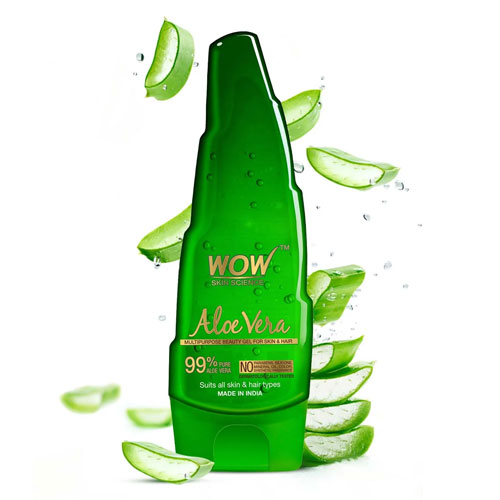 WOW Skin Science Aloe Vera Multipurpose Beauty Gel for Skin and Hair