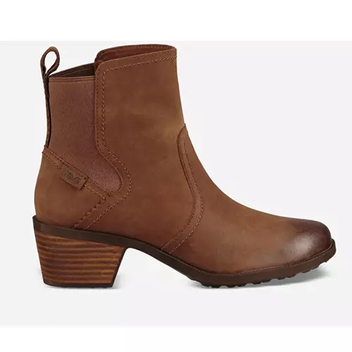 Women's Anaya Chelsea Waterproof Heel Ankle Boots