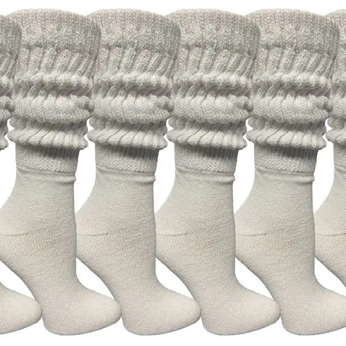 Yacht & Smith Womens Cotton Slouch Socks