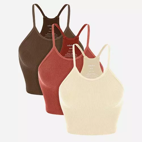 ODODOS Women’s 3-Pack Tank Tops