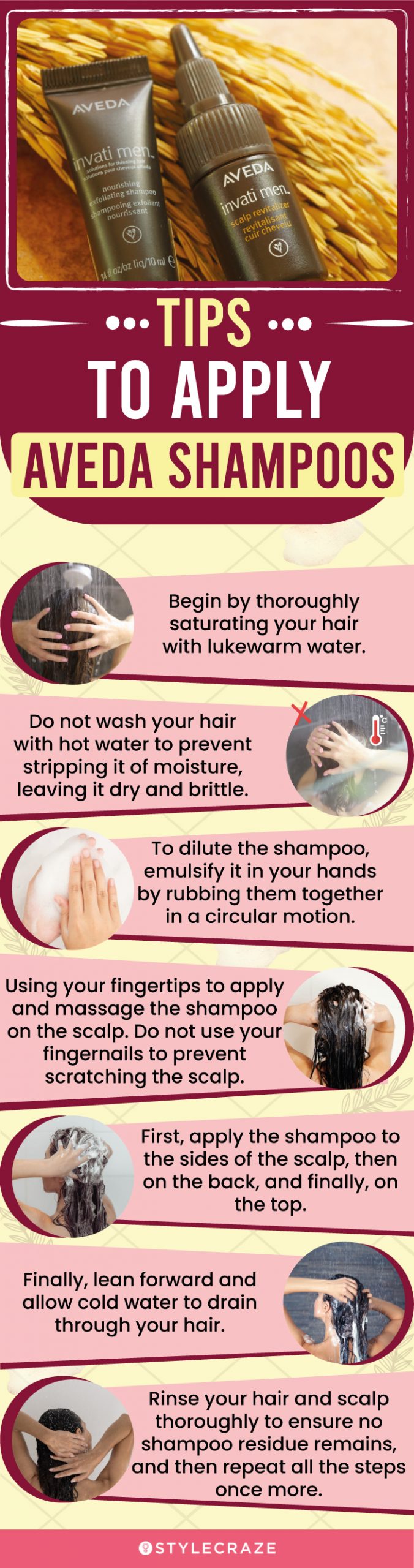 Tips To Apply Aveda Shampoo