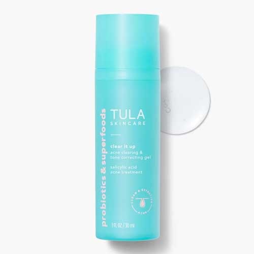 TULA Skin Care Clear It Up Acne Clearing & Tone Correcting Gel