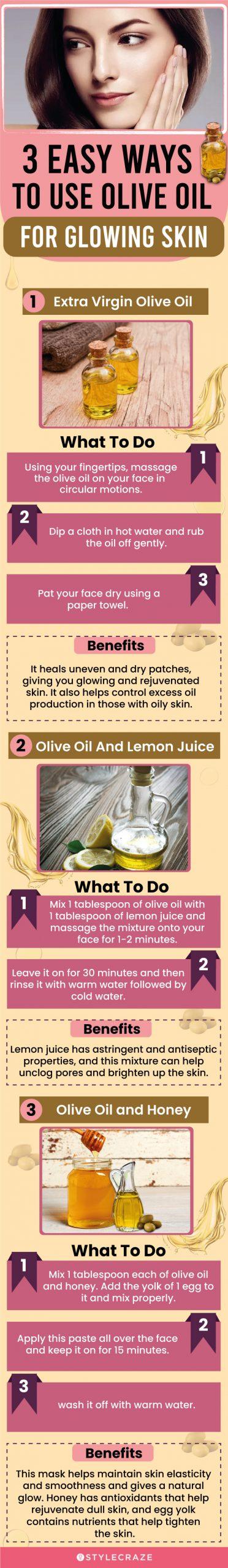 How To Use Olive Oil To Get Glowing Skin