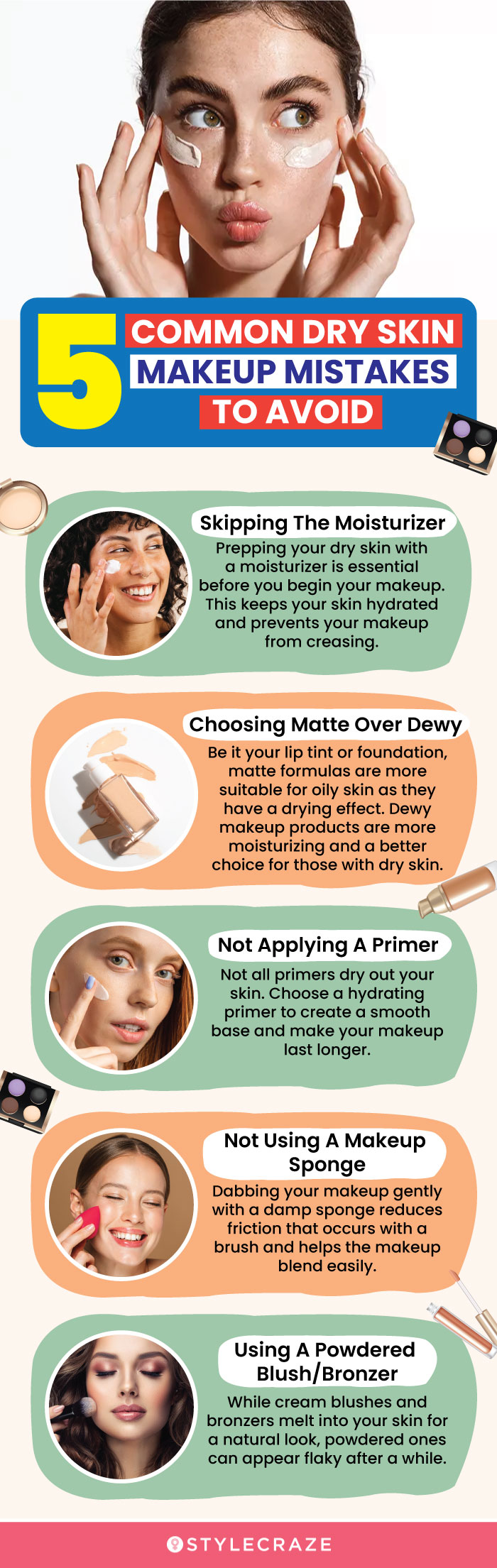 5 common dry skin makeup mistakes to avoid (infographic)