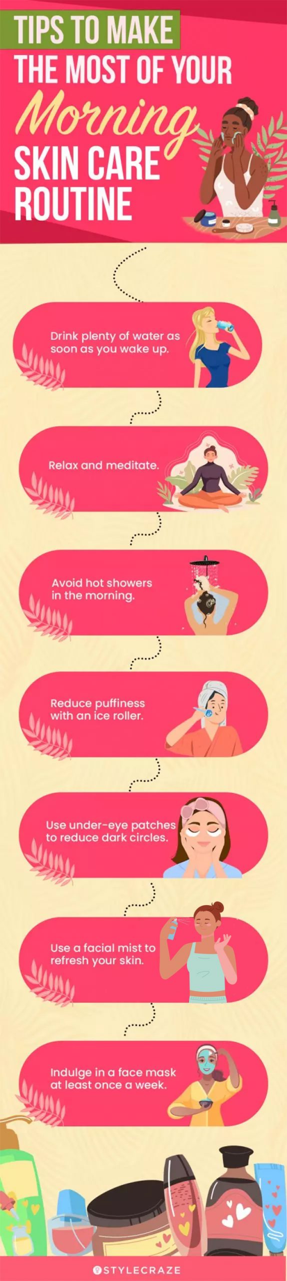 tips to make the most of your morning skin care routine (infographic)