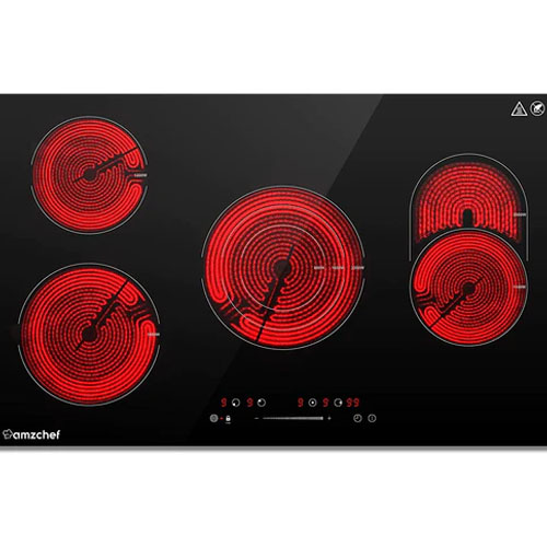 AMZCHEF Electric Cooktop 30” Built-in Electric Burner
