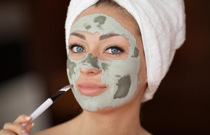 Apply A Clay Mask