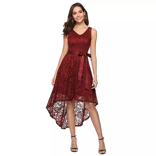 BeryLove Women’s Floral Lace Cocktail Dress