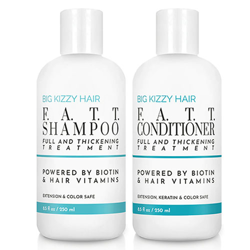 Big Kizzy F.A.T.T. Volumizing & Thickening Biotin Shampoo & Conditioner Set