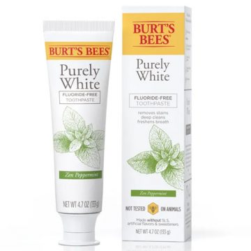 Burt’s Bees Purely White Fluoride-Free Toothpaste