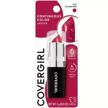 COVERGIRL Continuous Color Lipstick- Classic Red 435