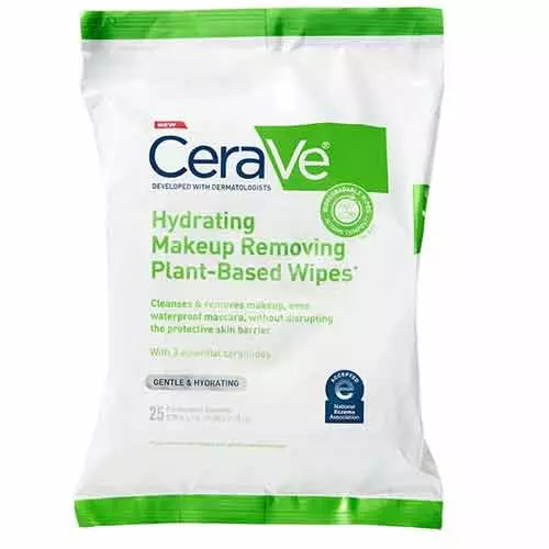 CeraVe Hydrating Facial Cleansing Makeup Remover Wipes