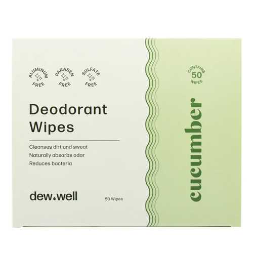 Dew Well Refresh Deodorant Wipes