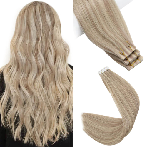Easyouth Clip-in Real Human Hair Extensions