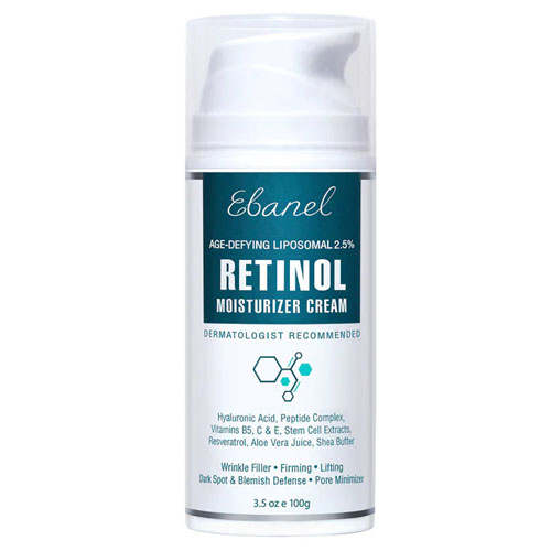 Ebanel Age-Defying Liposomal 2.5% Retinol Moisturizer Cream