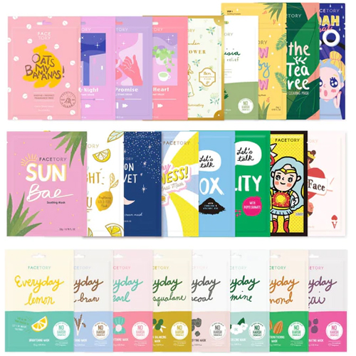 FaceTory Sheet Mask Collection