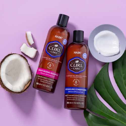 HASK CURL CARE Shampoo + Conditioner